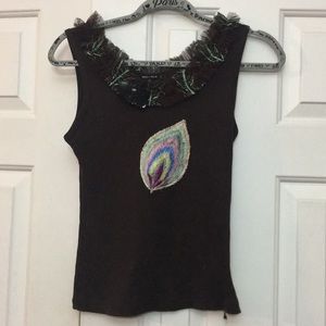 Nally & Millie L tank top New with partial tag